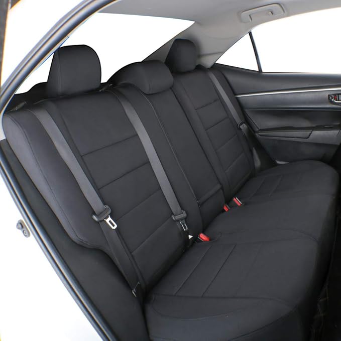 EKR Custom Fit Tacoma Rear Neoprene Car Seat Covers by EKR