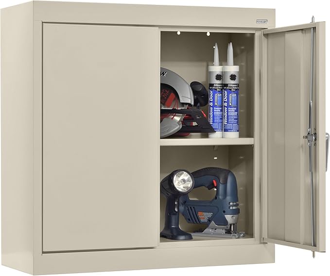 Sandusky Lee WA11301226-07 Wall-Mount Metal Storage Cabinet - Image 5