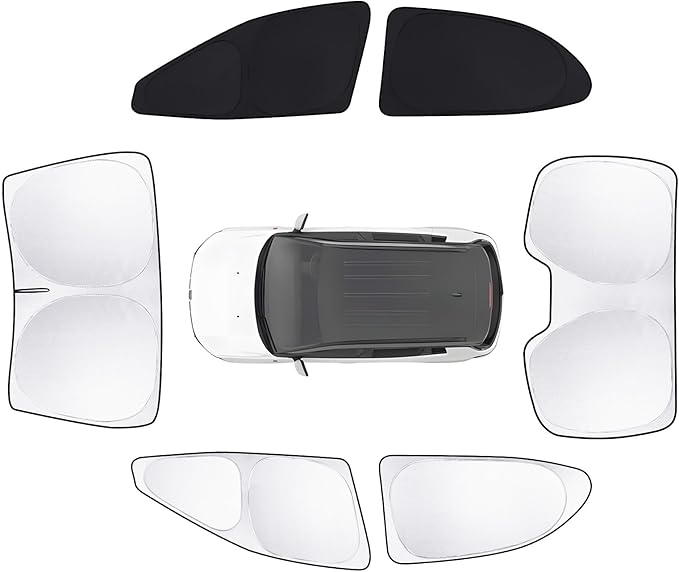 6pcs Car Window Shades for Toyota Camry 2018-2024 Accessories, Windshield Side by Unknown