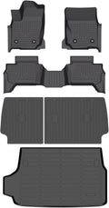 Wayhigh-All Weather Floor Mats and Cargo Mat Set Fit by Wayhigh