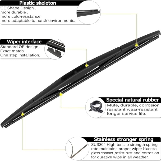 AUTOBOO 26"+20" Windshield Wipers - Image 2