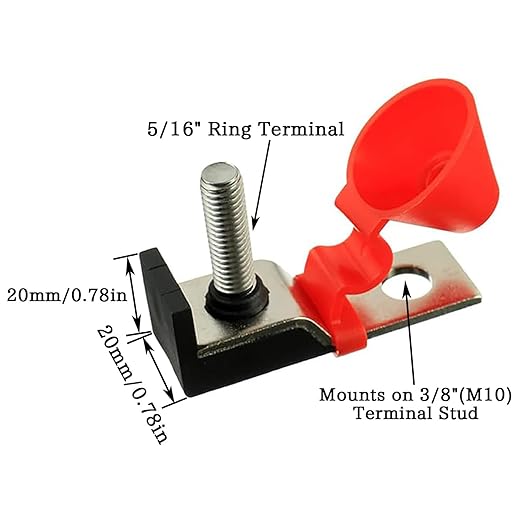MRBF Terminal Fuse Block 60 AMP Marine Rated Battery Fuse 58V DC Max IP66 - Image 4