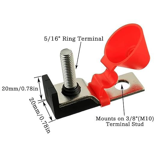 MRBF Terminal Fuse Block 300 AMP Marine Rated Battery Fuse 58V DC Max IP66 - Image 4