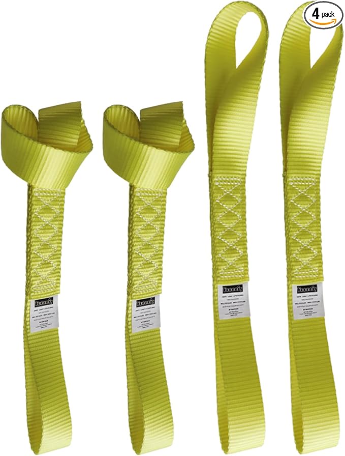 Soft Loop Tie Down Straps Heavy Duty Motorcycle Tie Down Straps Loop Straps by Yuoneiy