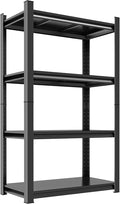 63"H Garage Shelving Heavy Duty Rack, 2400LBS Extra Large Capacity 4 Tier by ErgoNova