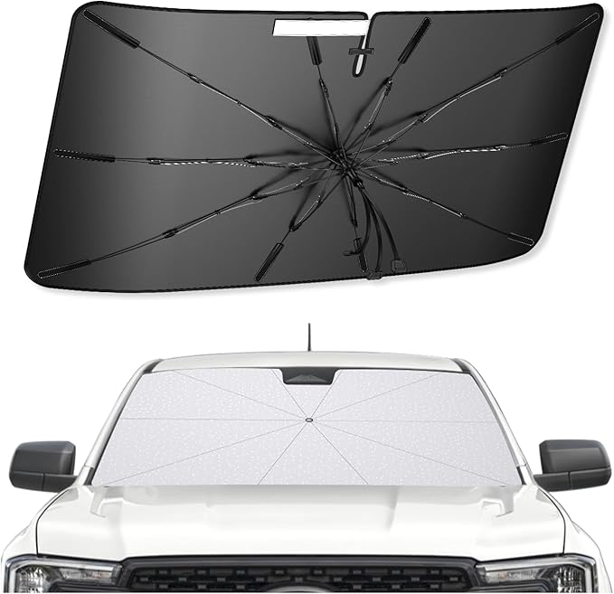 SXCY for 2024 2025 Ford Ranger Windshield Umbrella Sunshade 2024 2025 Ranger by SXCY