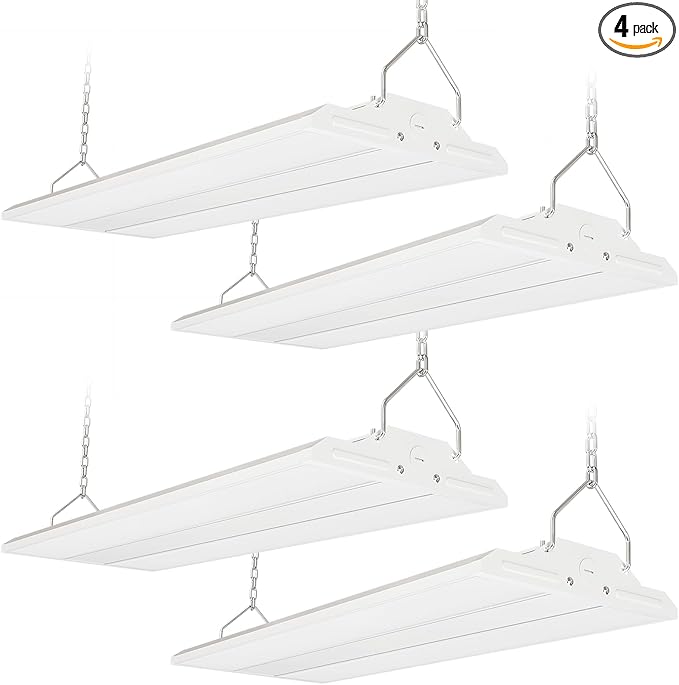 LED Linear Shop Lights 150W, 22500LM Led High Bay Lights 5000K Daylight 120-277V by WelcometoSLAcliteBrand