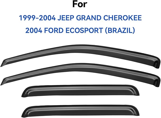 Window Visors Rain Guards Shield - Image 2