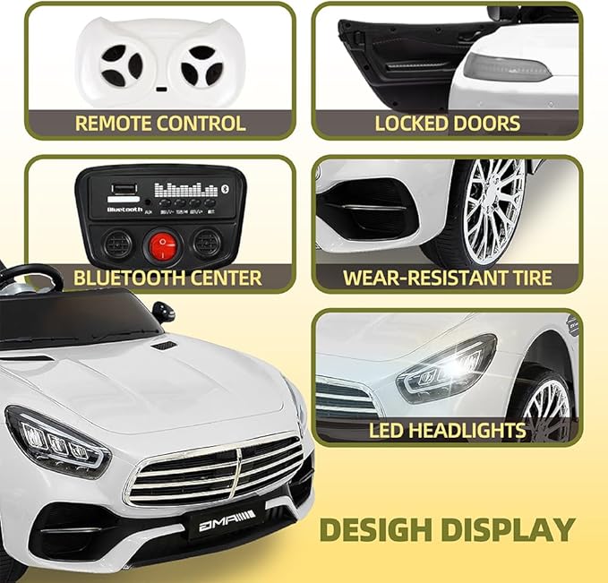 12V Ride On Car for Kids, Electric Car - Image 5