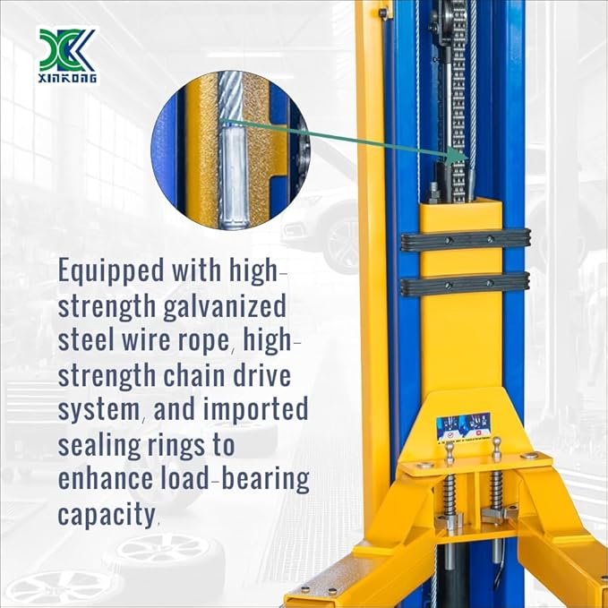 XK-1150 Auto Lift Car Lift Capacity 11500 Lbs Two Post Truck Hoist - Image 5