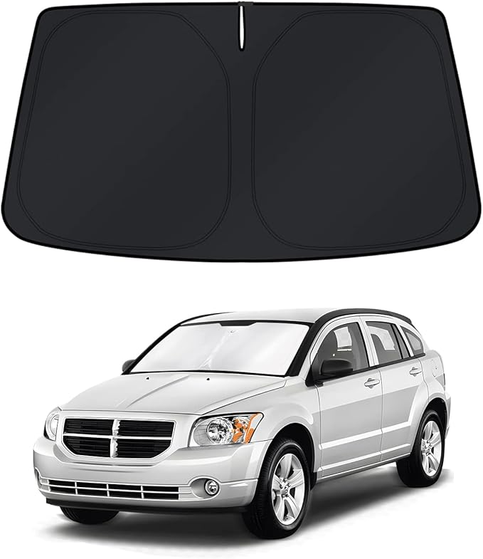 KUST Windshield Sun Shade for 2007–2012 Dodge Caliber Window Shade Sun Visor by KUST