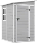 Patiowell 5x4 FT Outdoor Storage Shed, Resin Storage Shed by Patiowell
