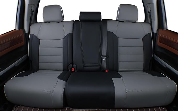 EKR Custom Fit Tacoma Leather Car Seat Covers - Image 5