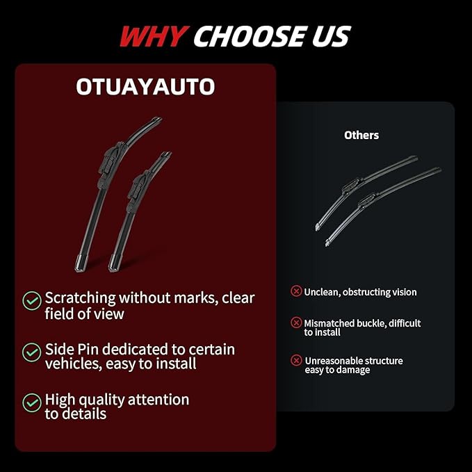 OTUAYAUTO Windshield Wiper Blades - Image 8