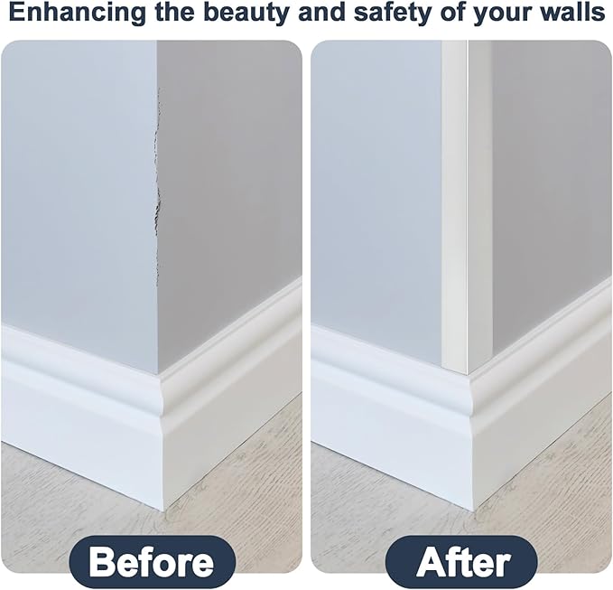4PCS 45" Aluminum Metal Corner Protectors, Self Adhesive Corner Guards - Image 7