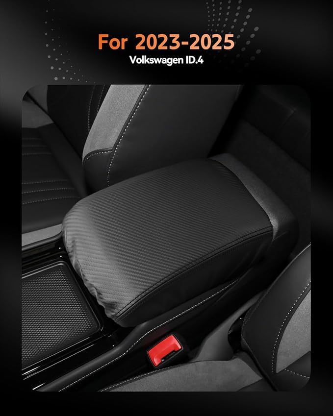 CDEFG for Volkswagen ID.4 2023-2025 Center Console Cover Armrest Box Cover for - Image 2