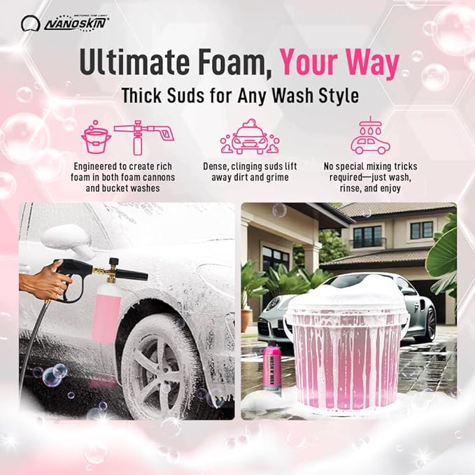 Nanoskin WASH N' WAX with Carnauba 16 Oz. - Image 3