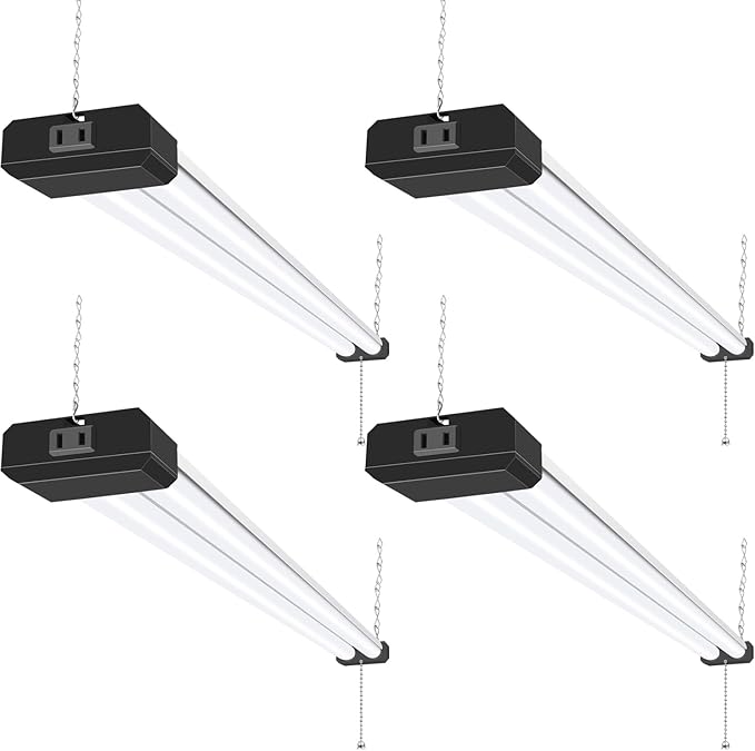 hykolity 4 Pack 4FT Linkable LED Shop Light by hykolity