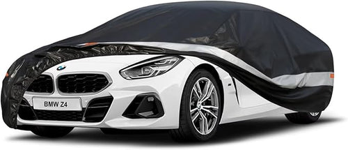 10 Layers Car Cover Custom Fit for BMW Z4 E85, Waterproof All Weather for by Holthly