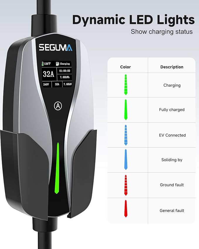 EV Charger Level 2 for Tesla, NEMA 14-50 Plug NACS EV Chargers, 25FT Adjustable - Image 5