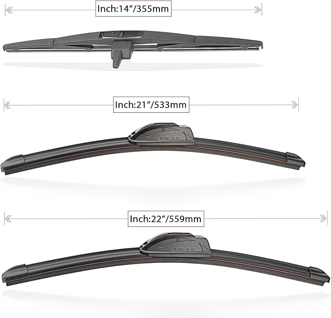 Windshield Wiper Blade Set Replacement - Image 5