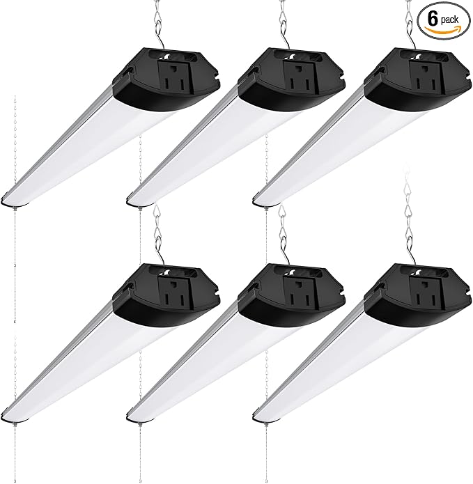 Barrina BS84 LED Shop Lights for Workshop 4FT, 6500K Utility Shop Lights by Barrina