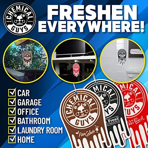 Chemical Guys, Hanging Air Fresheners, Variety 12 Pack, 3 Scent Assortment - Image 3