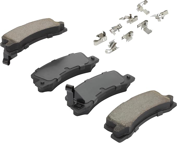 Premium Ceramic Rear Brake Pads Compatible - Image 2