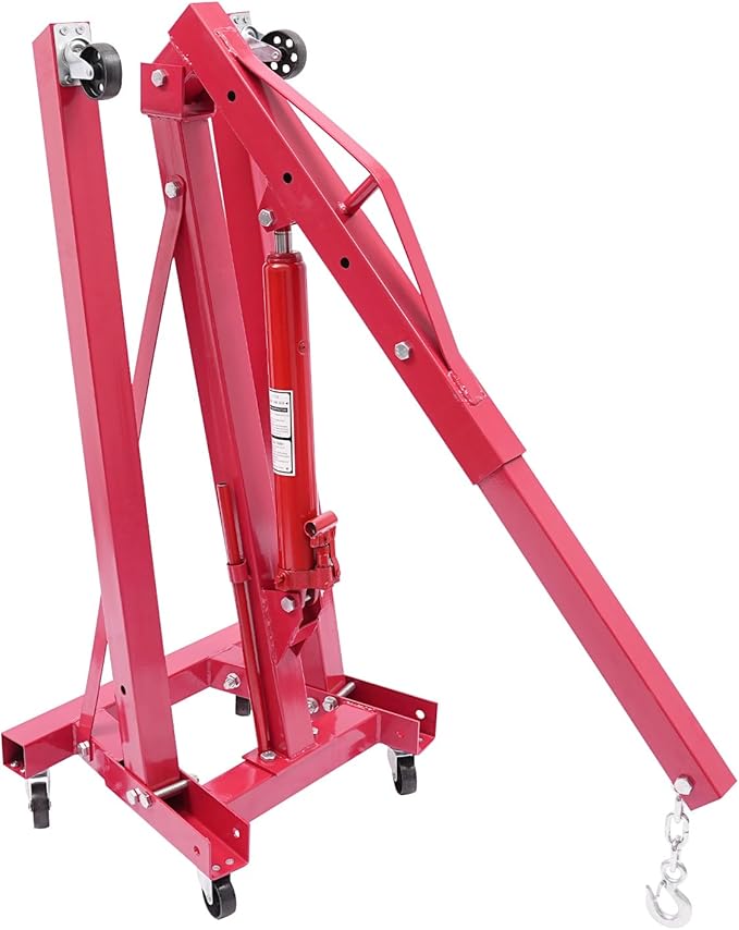 Folding Engine Hoist 2 Ton Engine Crane Lift - Image 7