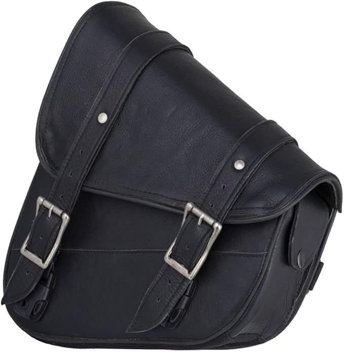 GARGOYLE BELLS Motorcycle Saddle Bags Solo Swing Arm Bag by GARGOYLEBELLS