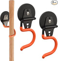 MUTUACTOR Magnetic Broom Holder, Non-Slip Garage Storage Hooks Heavy Duty by MUTUACTOR