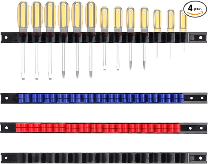 CASOMAN 4 pcs Screwdriver Organizer and Wrench Organizer, Hand Tool Holder by CASOMANTools