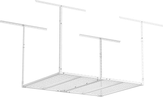 GIOTORENT 3x4FT Heavy Duty Overhead Garage Storage Rack - Image 7