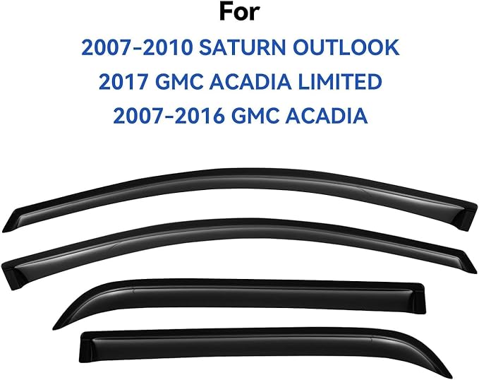 Window Visors Rain Guards Shield - Image 2