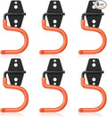 6 Pack Metal Garage Hooks, Heavy Duty S Hooks Tool Hangers by HUPBIPY