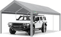 COBIZI Carport Canopy 12x20 Heavy Duty Car Tent Garage, Galvanized Frame Car by COBIZI