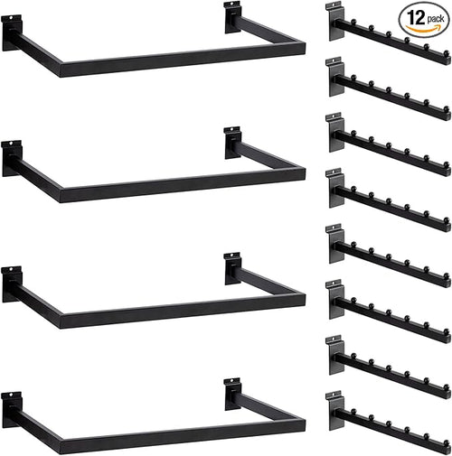 12 Pack Slatwall Accessories Kit by Unknown