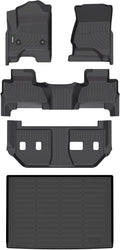 ANBINGO®Floor Mats Fit for Chevy Suburban & GMC Yukon XL 2015-2020 All Weather by ANBINGO