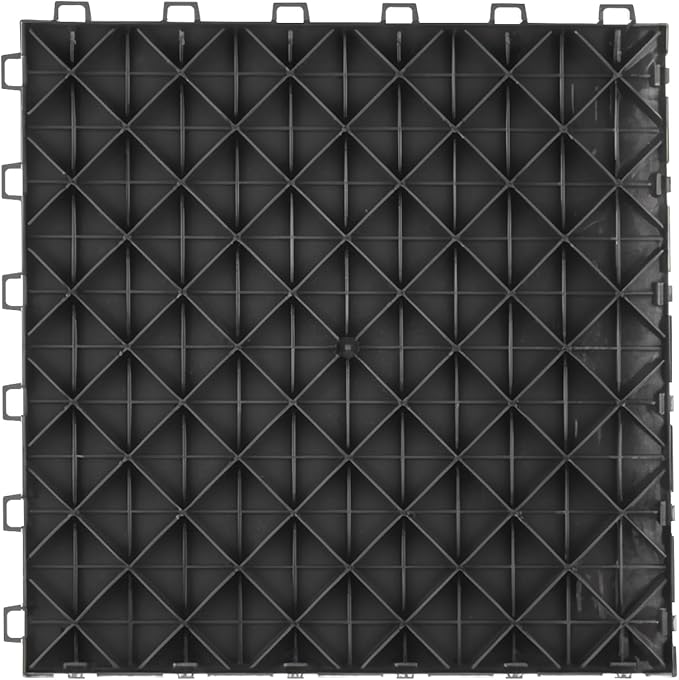 VEVOR Garage Tiles Interlocking, Non-Slip Double-Sided Texture Garage Flooring - Image 9