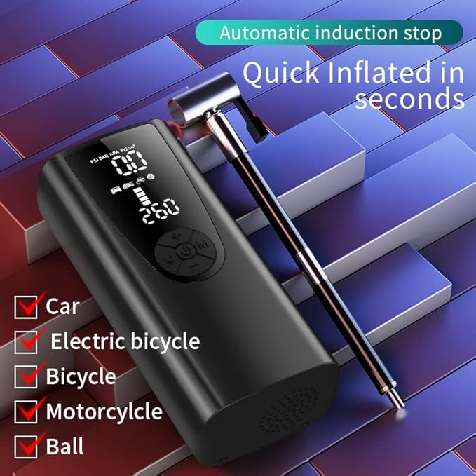 Tire Inflator Portable Air Compressor/Pump - Image 2
