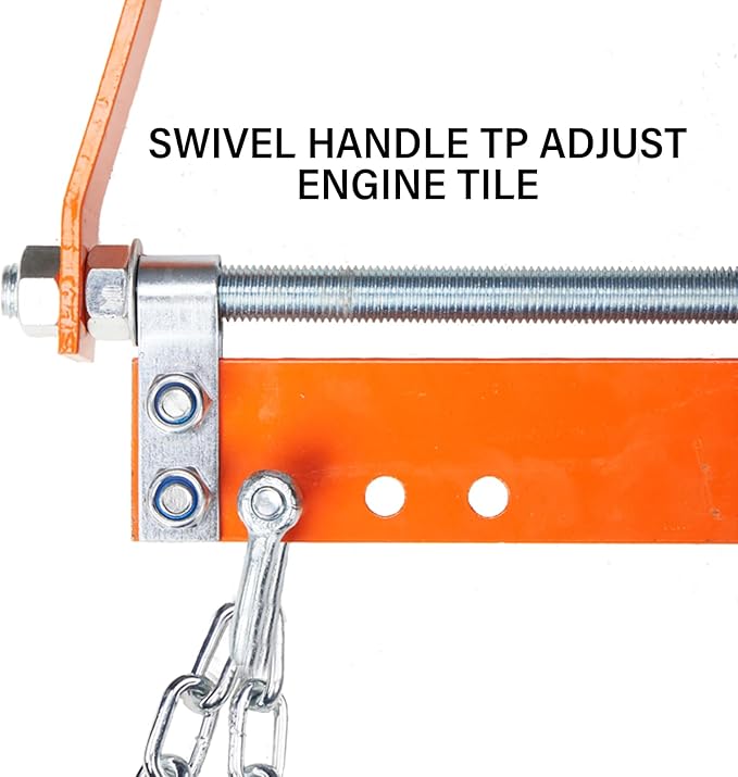 Engine Support Bar 2000 Lbs Load Lever Motor Lift Tool Heavy Duty Leveler - Image 9