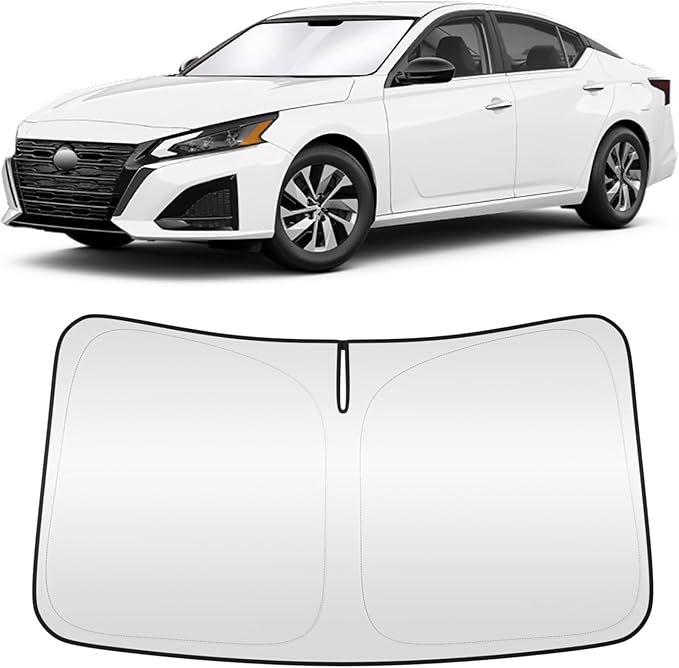 Windshield Sun Shade for Altima 2019-2025 Custom Fit Foldable Front Window by ZSLTCL