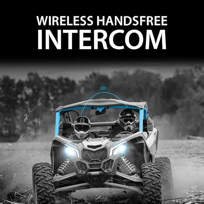 Cardo PACKTALK Edge Off-Road Vehicles ORV, Snowmobile, Side x Side, ATV - Image 2