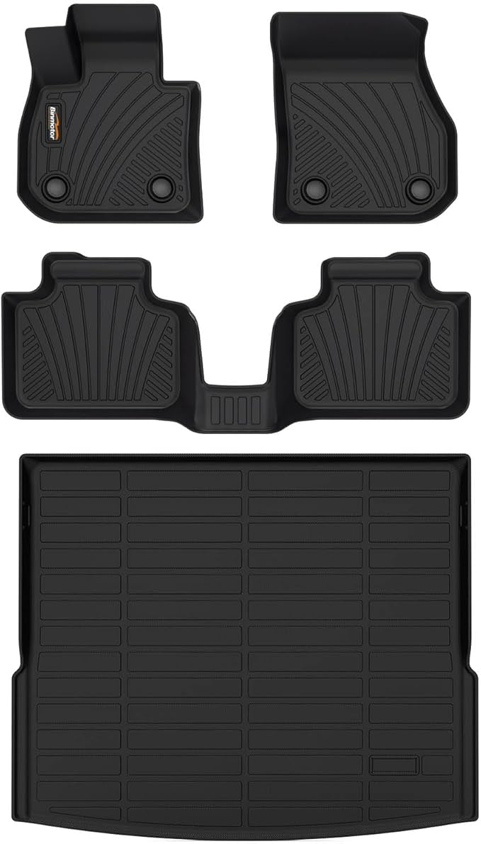Binmotor-All Weather Floor Mats Cargo Liner Set by VisittheBinmotor