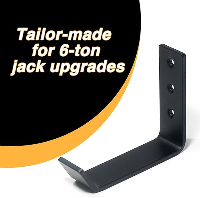 6 Tons Jack Stands Wall Mount Organizer, Heavy Duty Stainless Steel Holder - Image 4