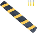 1 Pack 72 Inch Heavy Duty Rubber Speed Bump Ramp – Cable Protector, Driveway by OranclUS
