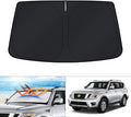 KUST Windshield Sun Shade for 2017-2024 Nissan Armada Accessories Custom Fit by KUST