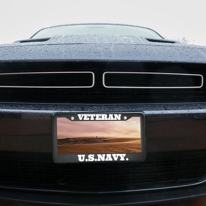 Personalized License Plate Frames Custom Your Text License Plate Holders 27 - Image 5