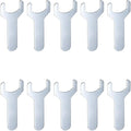 HARFINGTON 10pcs Small Wrench 22x70x2mm Metric U-Shaped Single Open Ended by HARFINGTON