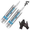 Black Polyurethane Seam Sealer Automotive Compound Kit by Berkland